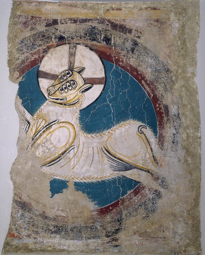 Apocalyptic Lamb from Sant Climent de Taüll by Unknown